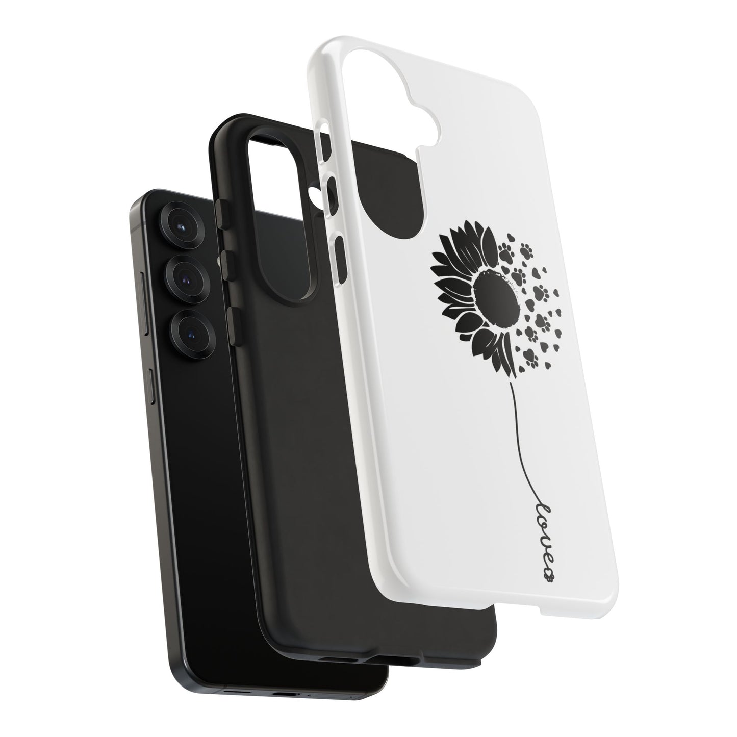 Phone Case Sunflower Paw Love Collection