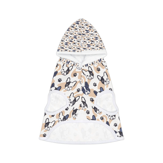 Frenchie Dog Hoodie for Pets, Adorable Puppy Sweater, Perfect for Pet Lovers, Stylish Dog Apparel, Ideal Gift for Pets