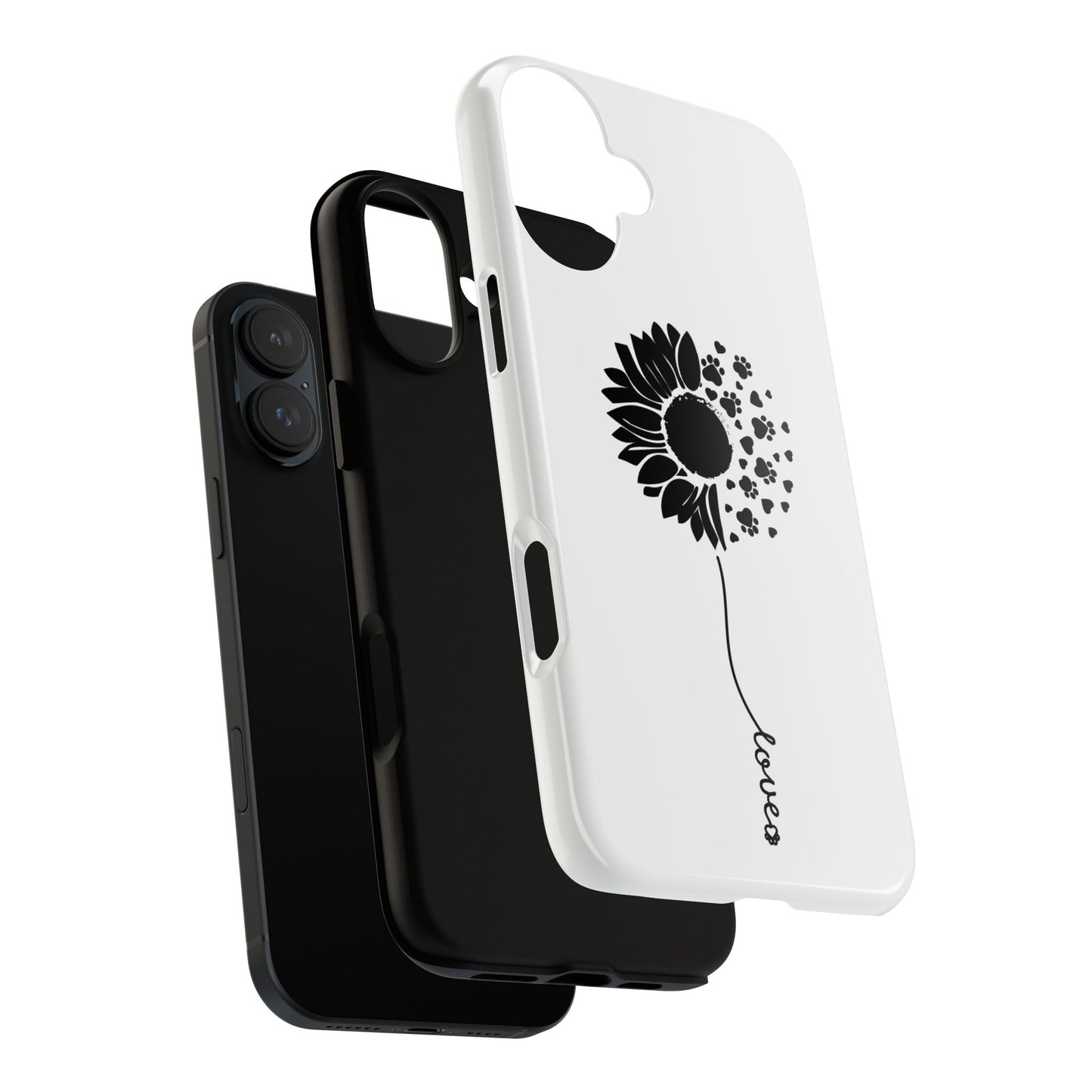 Phone Case Sunflower Paw Love Collection