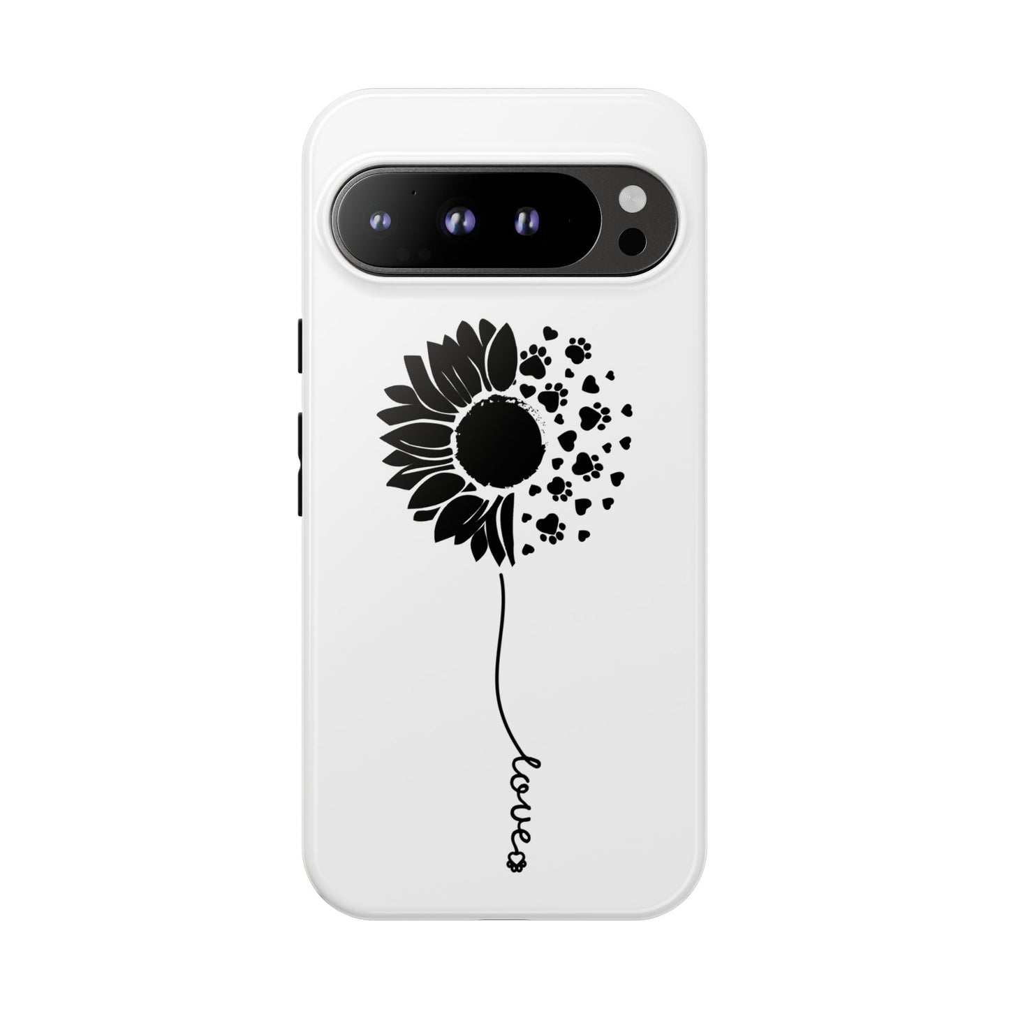 Phone Case Sunflower Paw Love Collection