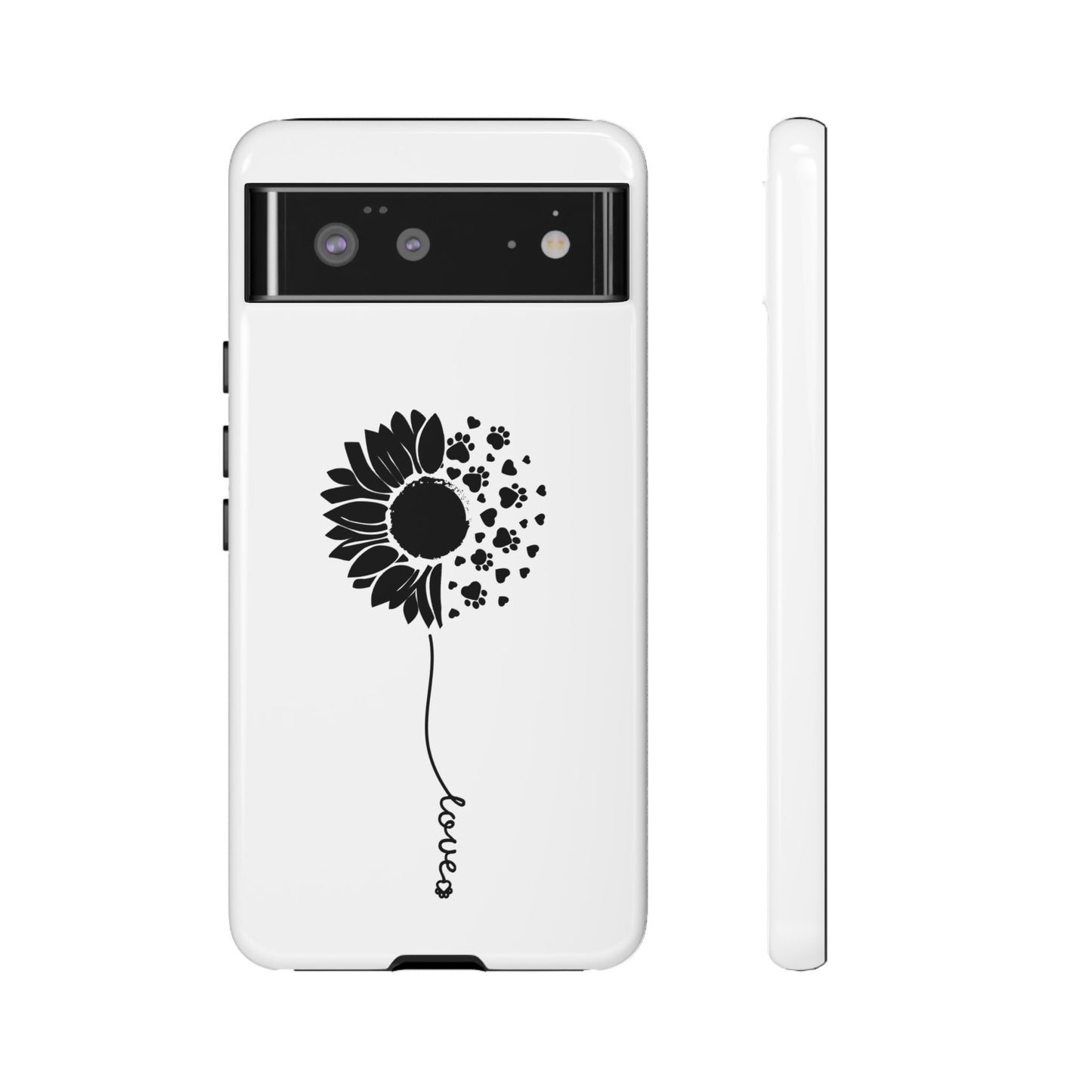 Phone Case Sunflower Paw Love Collection