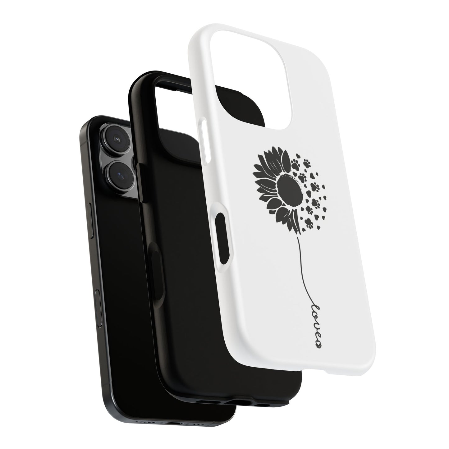 Phone Case Sunflower Paw Love Collection