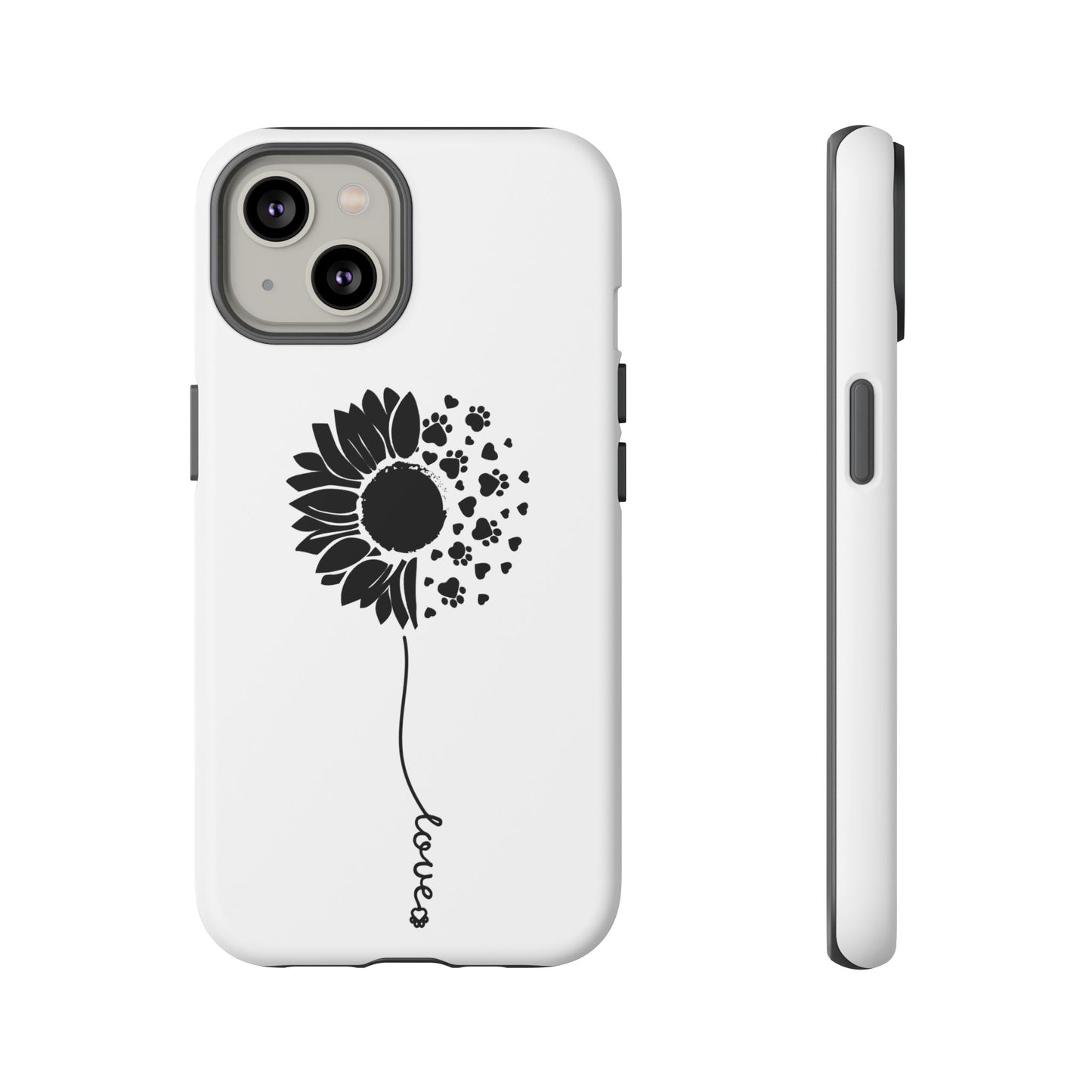 Phone Case Sunflower Paw Love Collection