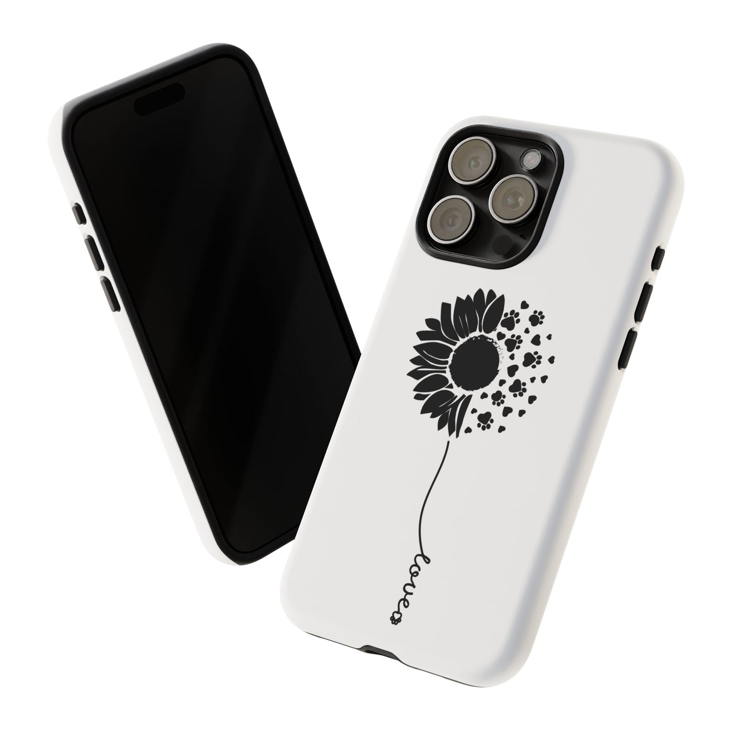 Phone Case Sunflower Paw Love Collection