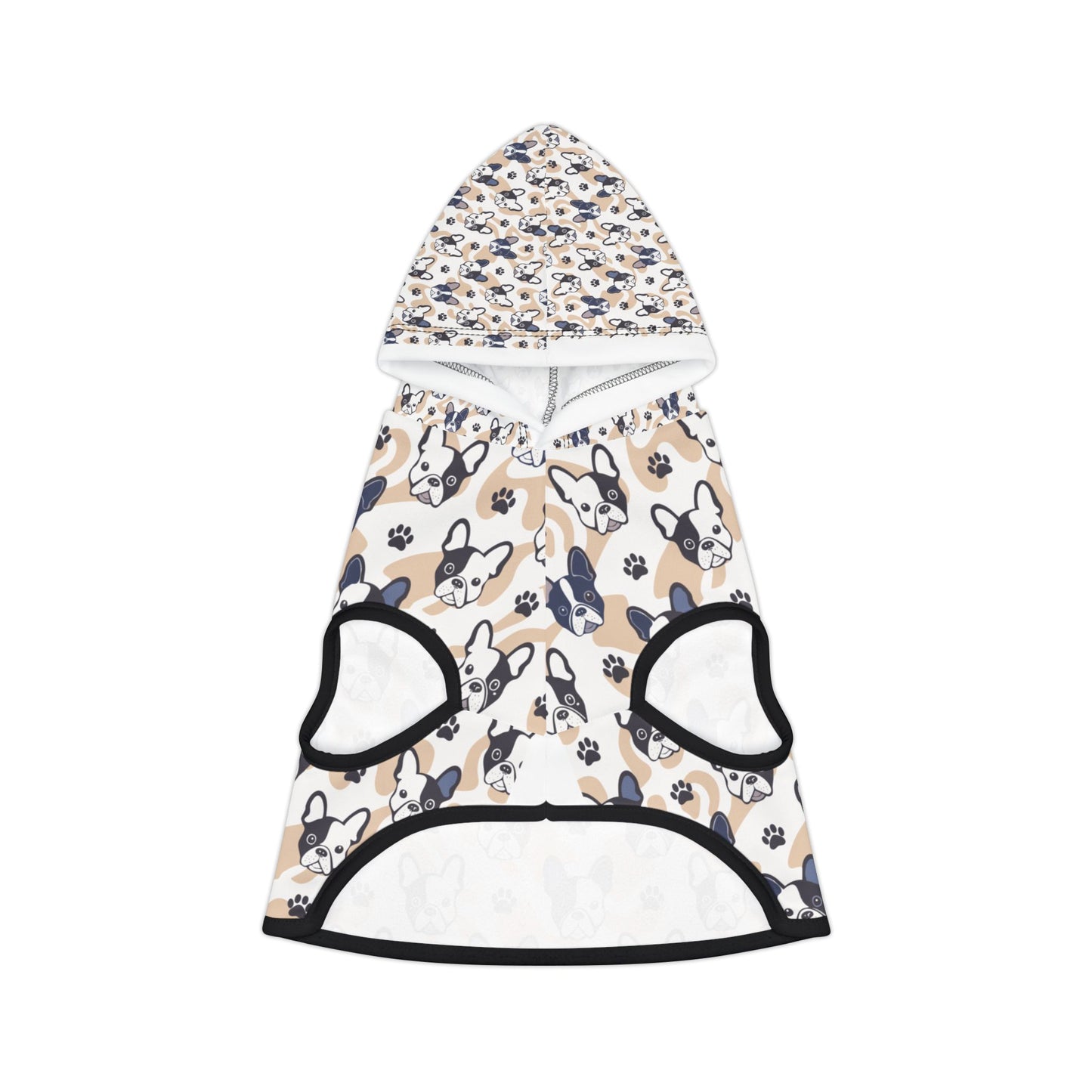 Frenchie Dog Hoodie for Pets, Adorable Puppy Sweater, Perfect for Pet Lovers, Stylish Dog Apparel, Ideal Gift for Pets