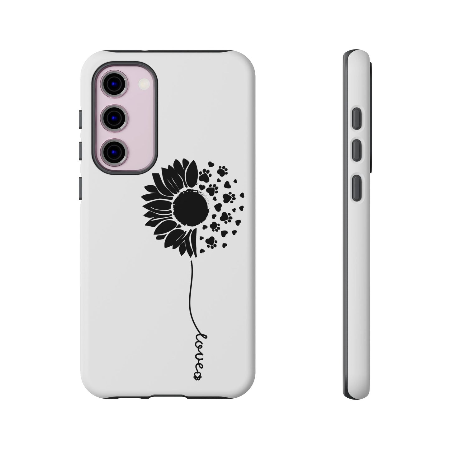 Phone Case Sunflower Paw Love Collection
