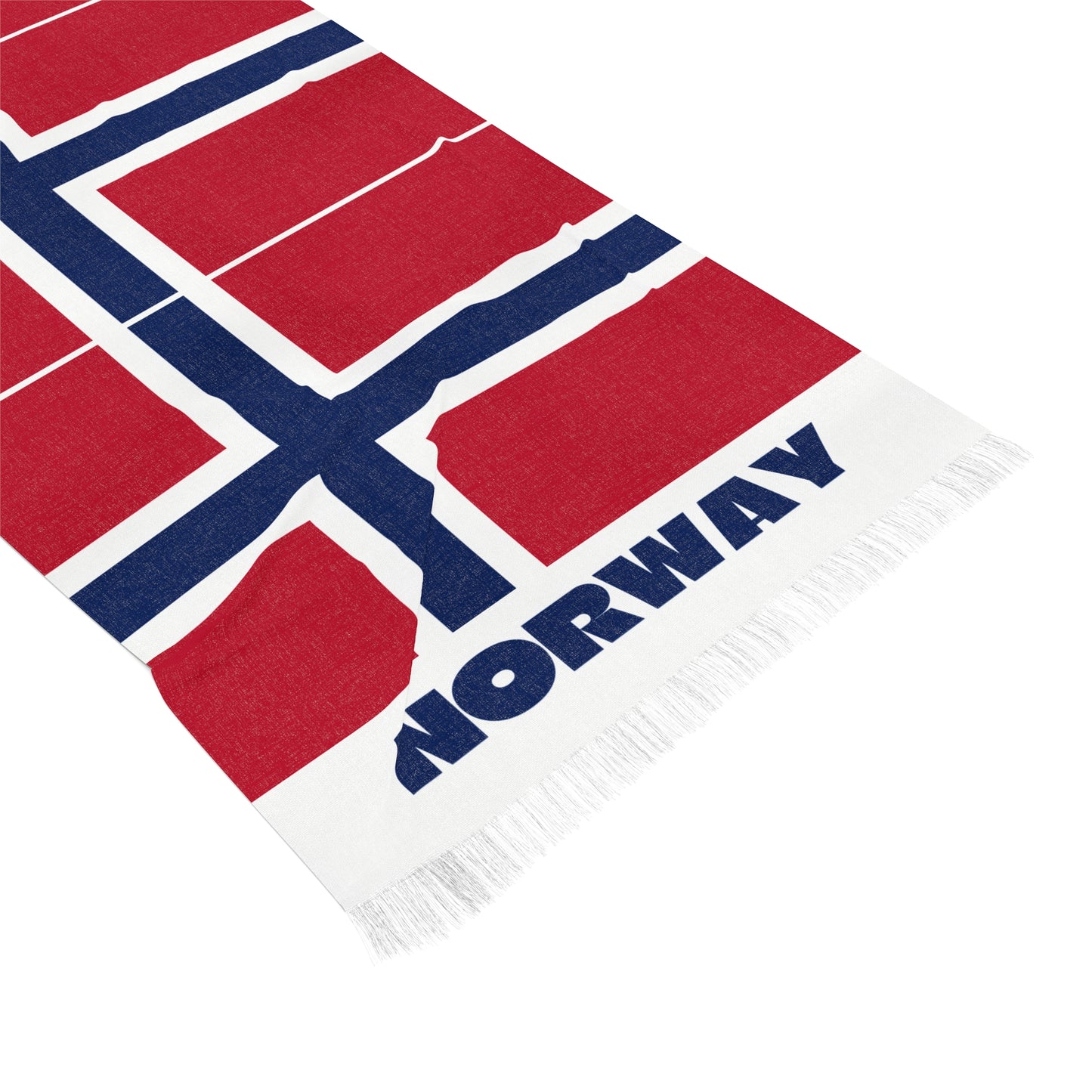 Norway Soccer Scarf - Norway Football Supporter Scarf with Flag (2026)