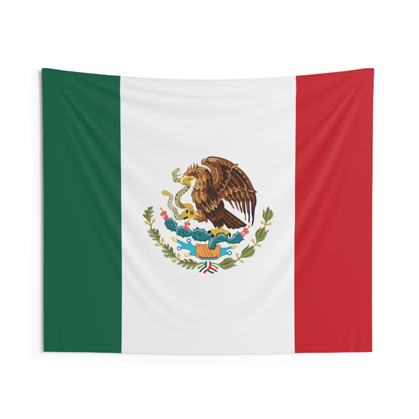 Mexico Soccer Tapestry - Mexican Flag Wall Banner for Game Day (2026)