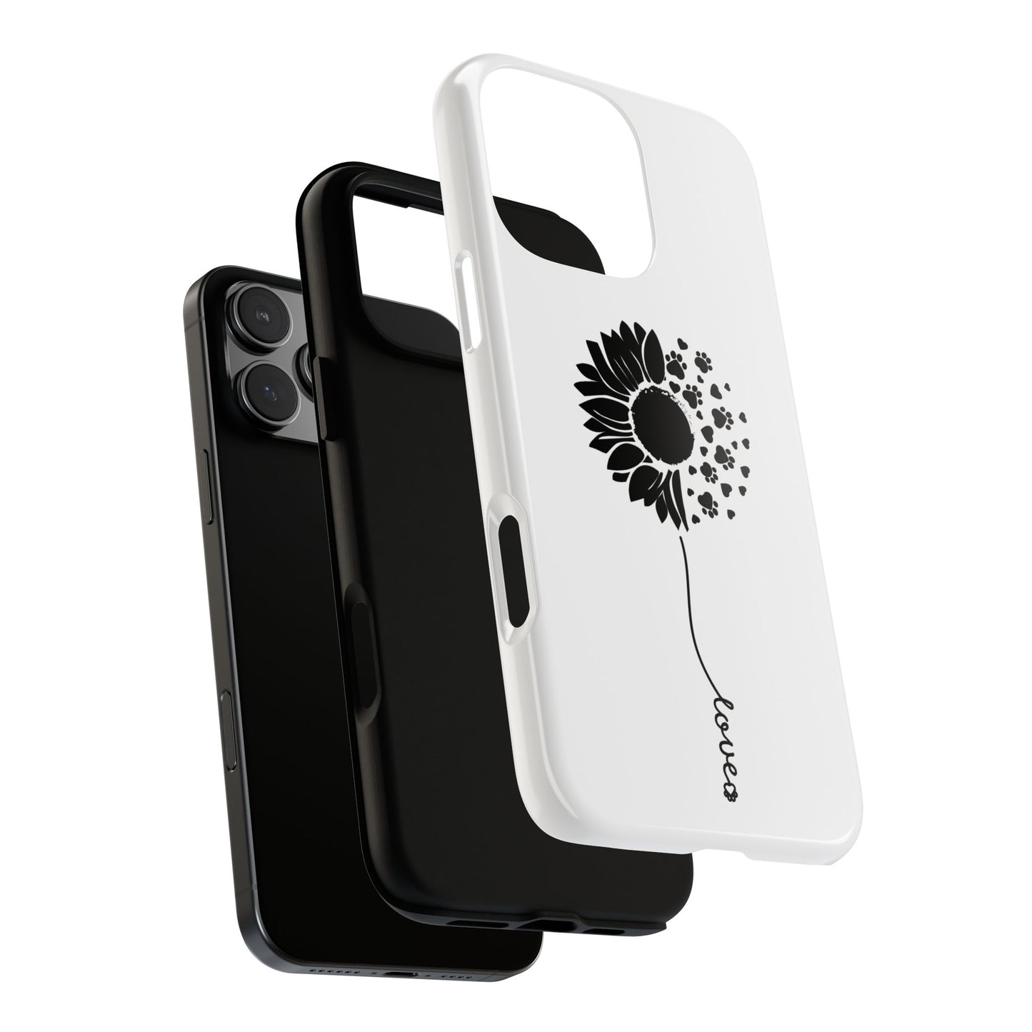 Phone Case Sunflower Paw Love Collection