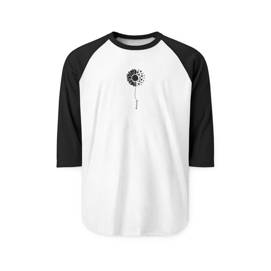 Raglan Shirt Paw Love Sunflower Collection Pet Lover Gift