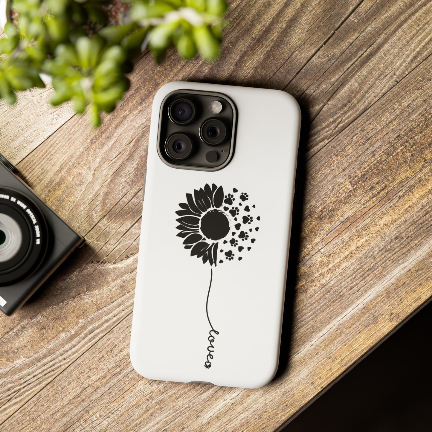 Phone Case Sunflower Paw Love Collection
