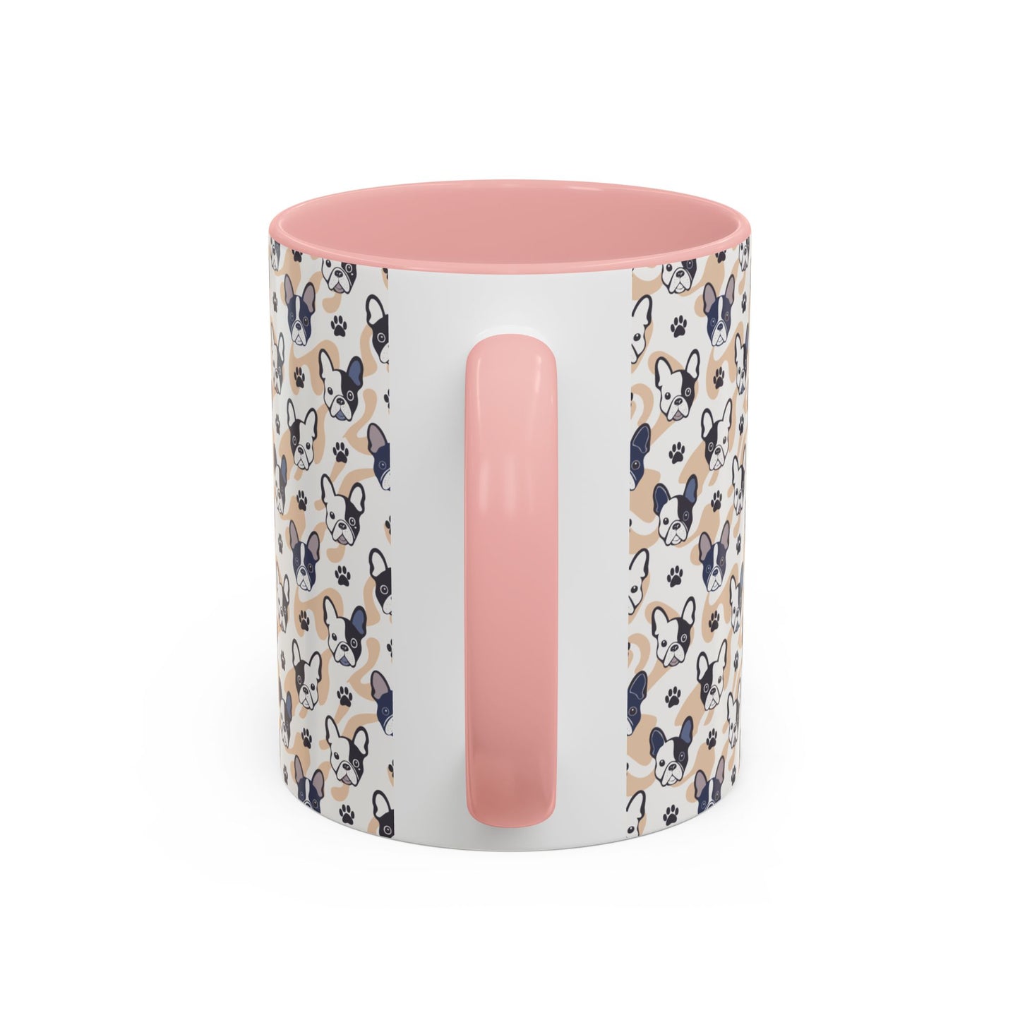 Cute Frenchie Print Coffee Mug - Perfect Gift for Dog Lovers, Animal Enthusiasts, Birthday Present, Home Office Decor, Pet Memorial