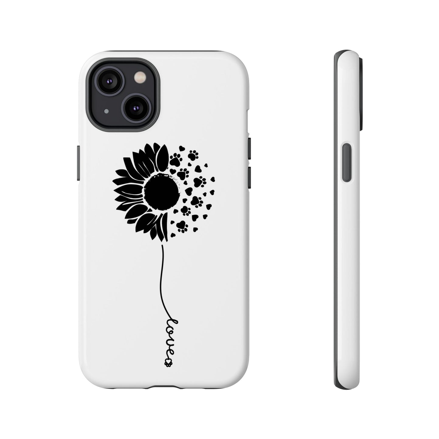 Phone Case Sunflower Paw Love Collection