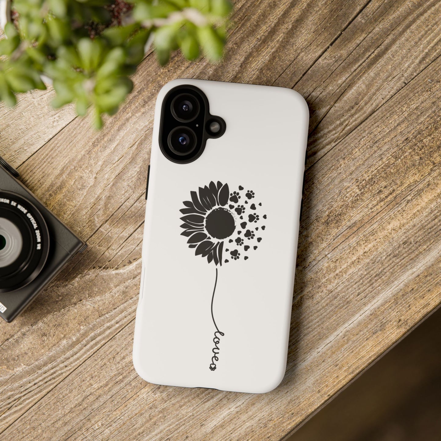 Phone Case Sunflower Paw Love Collection
