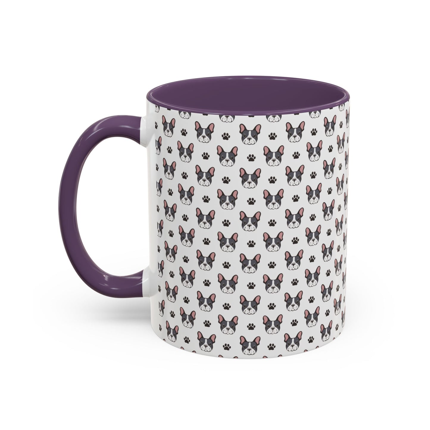 Cute French Bulldog Accent Coffee Mug | Pet Lover Gift, Animal Mug, Dog Lover Coffee Cup, Gift for Dog Owners, Frenchie Design