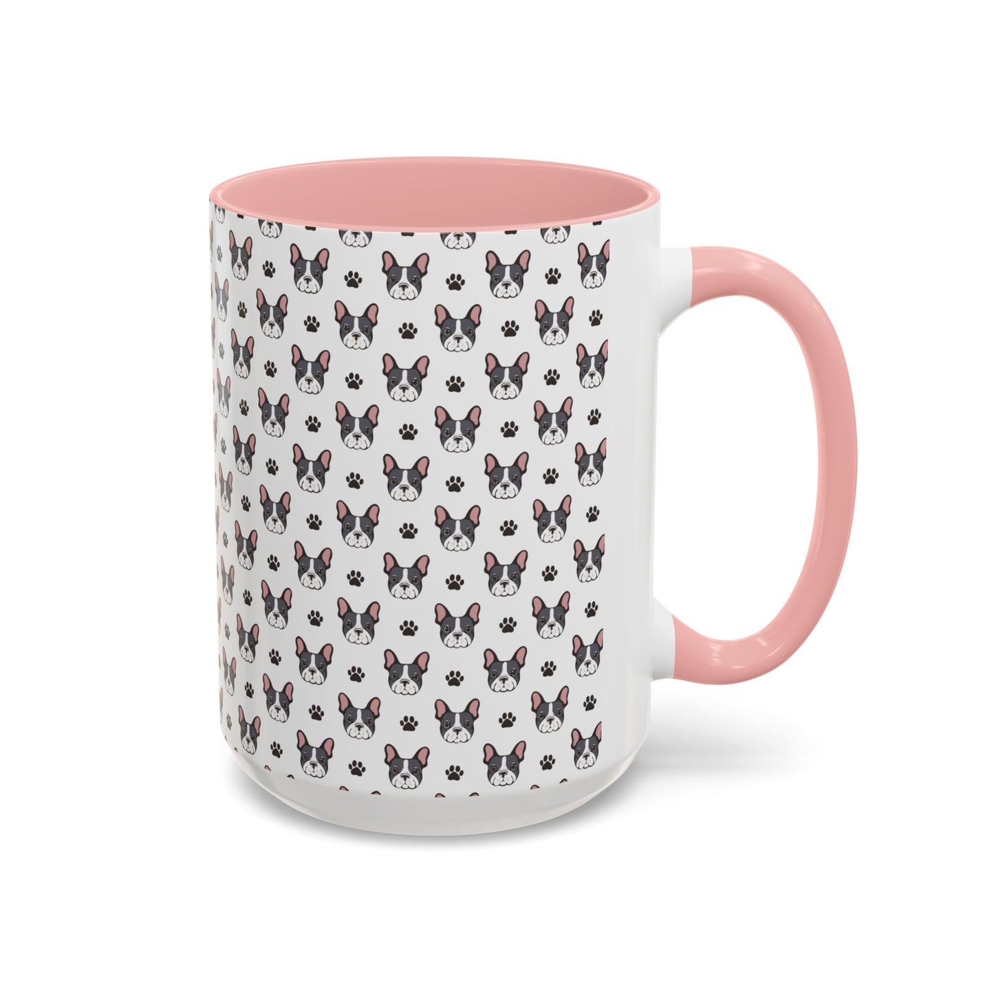 Cute French Bulldog Accent Coffee Mug | Pet Lover Gift, Animal Mug, Dog Lover Coffee Cup, Gift for Dog Owners, Frenchie Design