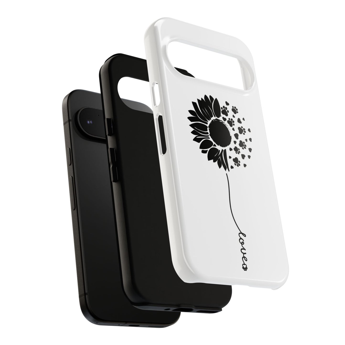 Phone Case Sunflower Paw Love Collection
