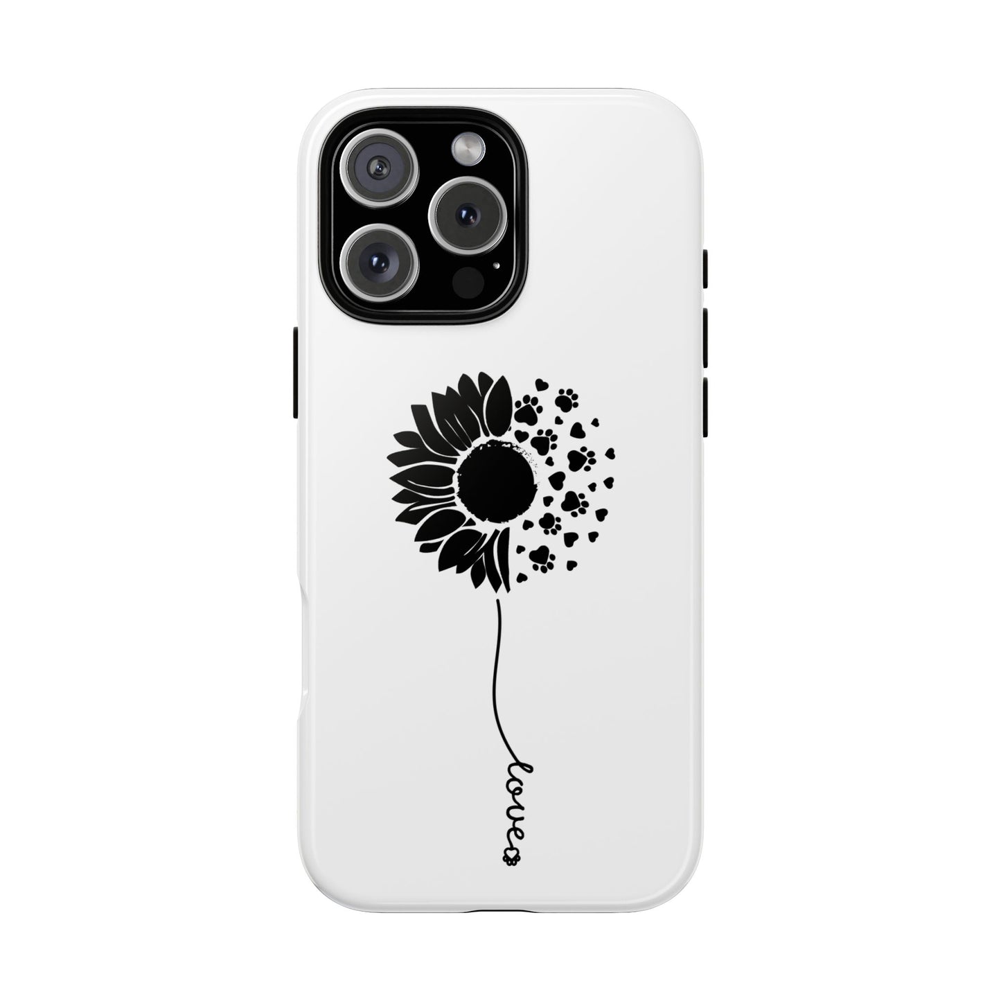 Phone Case Sunflower Paw Love Collection