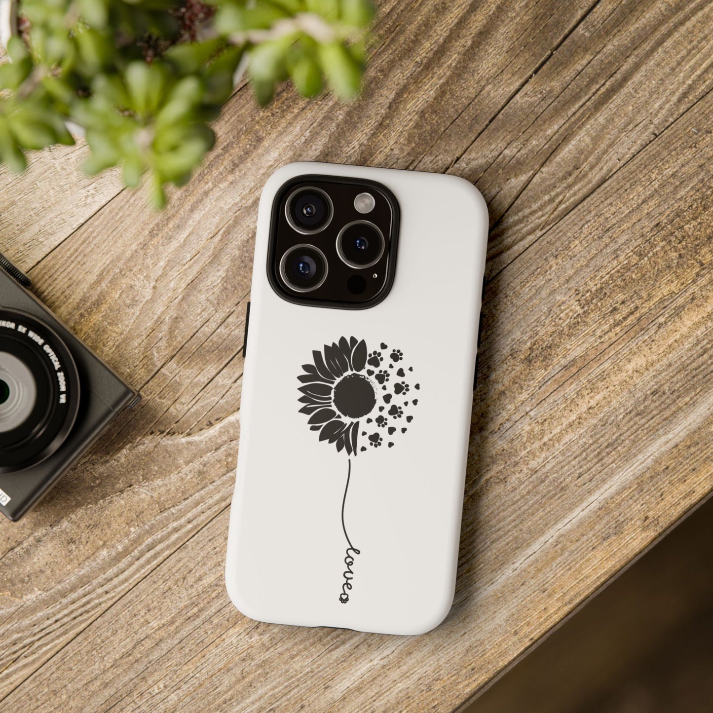 Phone Case Sunflower Paw Love Collection