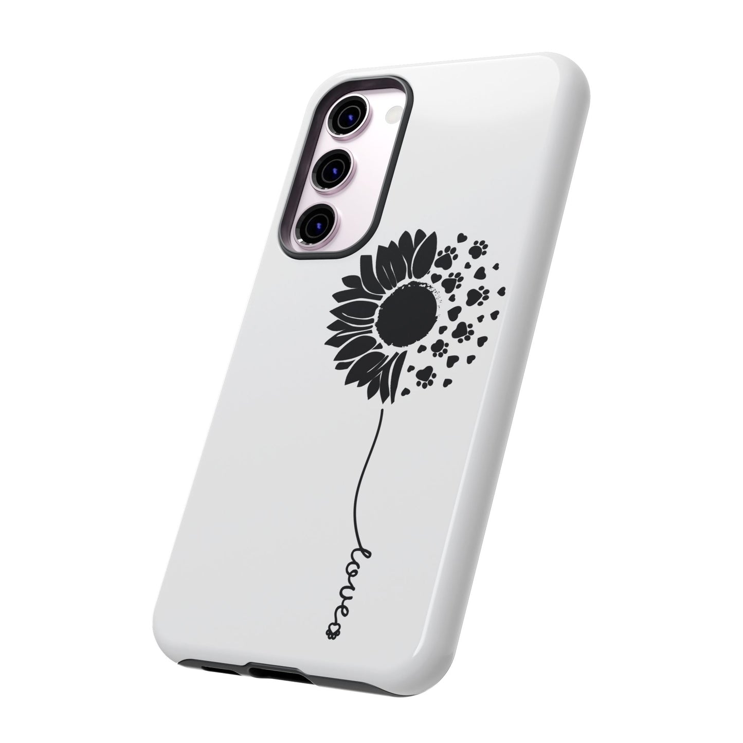 Phone Case Sunflower Paw Love Collection