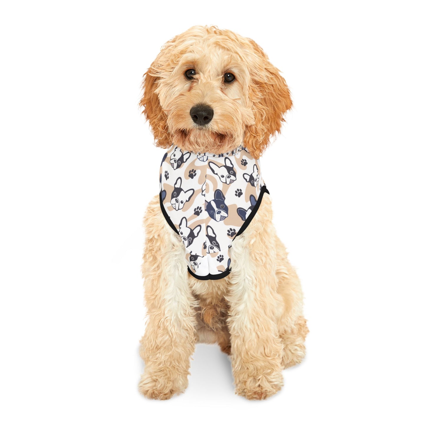 Frenchie Dog Hoodie for Pets, Adorable Puppy Sweater, Perfect for Pet Lovers, Stylish Dog Apparel, Ideal Gift for Pets