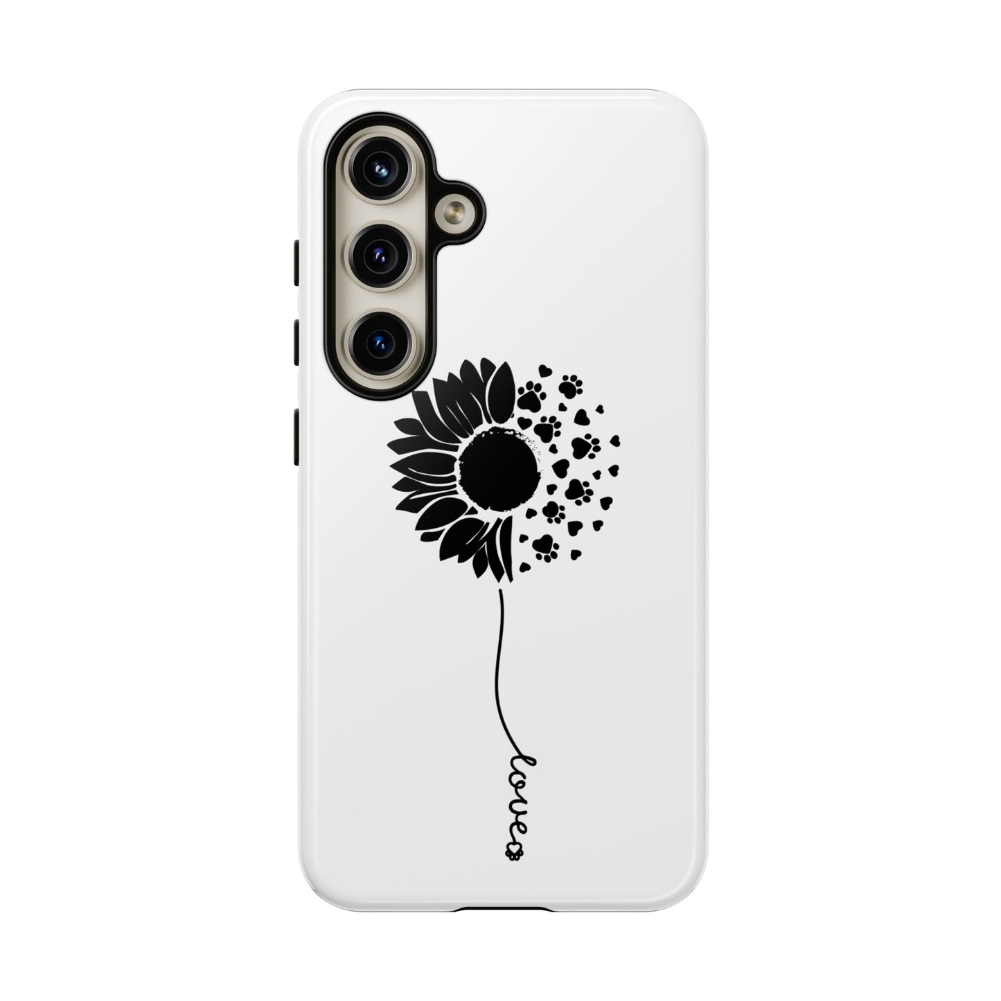Phone Case Sunflower Paw Love Collection