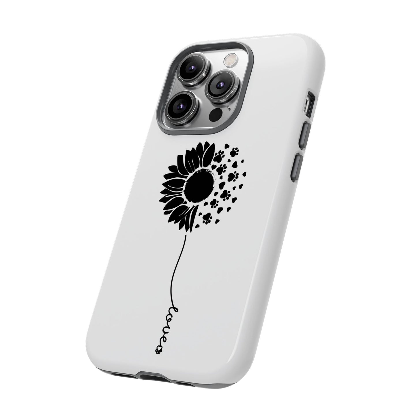 Phone Case Sunflower Paw Love Collection