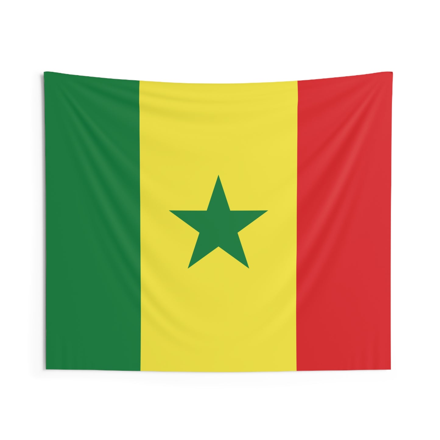 Senegal Soccer Tapestry - Senegal Flag Wall Banner for Game Day (2026)