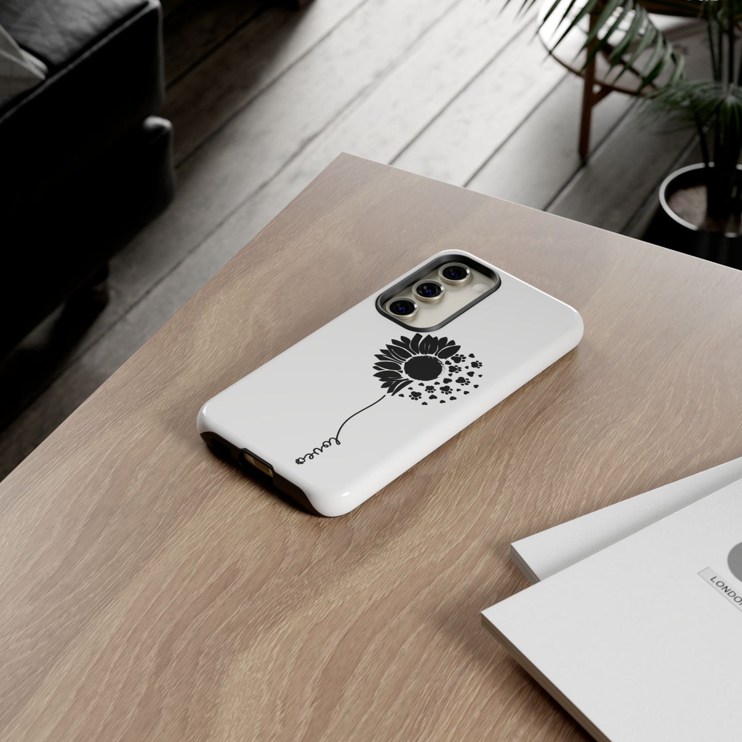 Phone Case Sunflower Paw Love Collection