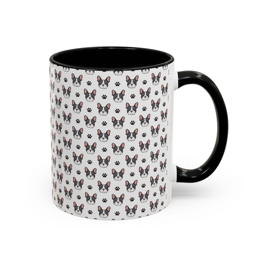 Cute French Bulldog Accent Coffee Mug | Pet Lover Gift, Animal Mug, Dog Lover Coffee Cup, Gift for Dog Owners, Frenchie Design