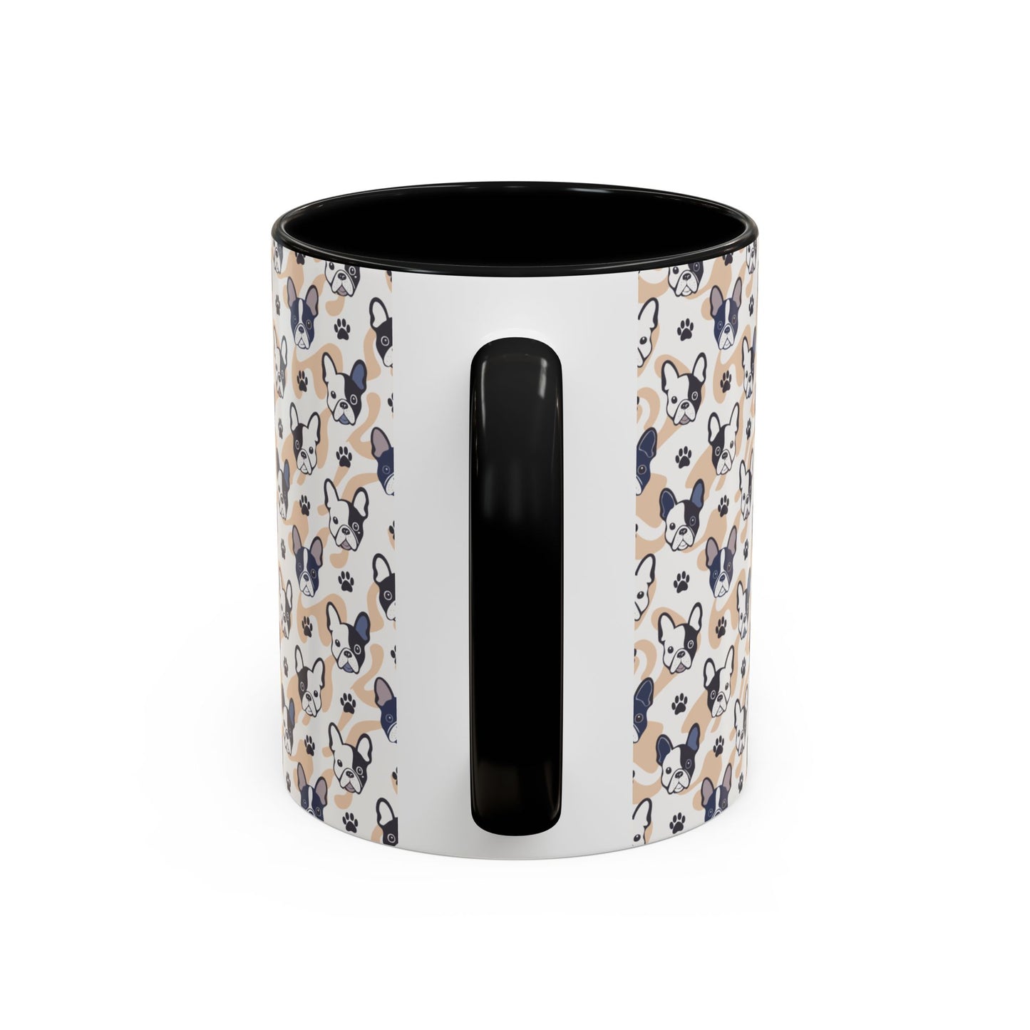 Cute Frenchie Print Coffee Mug - Perfect Gift for Dog Lovers, Animal Enthusiasts, Birthday Present, Home Office Decor, Pet Memorial