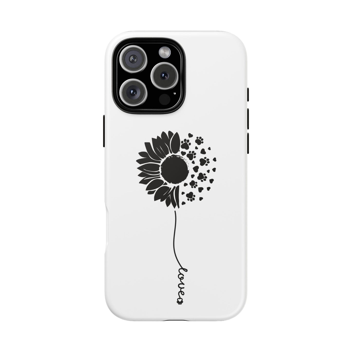 Phone Case Sunflower Paw Love Collection