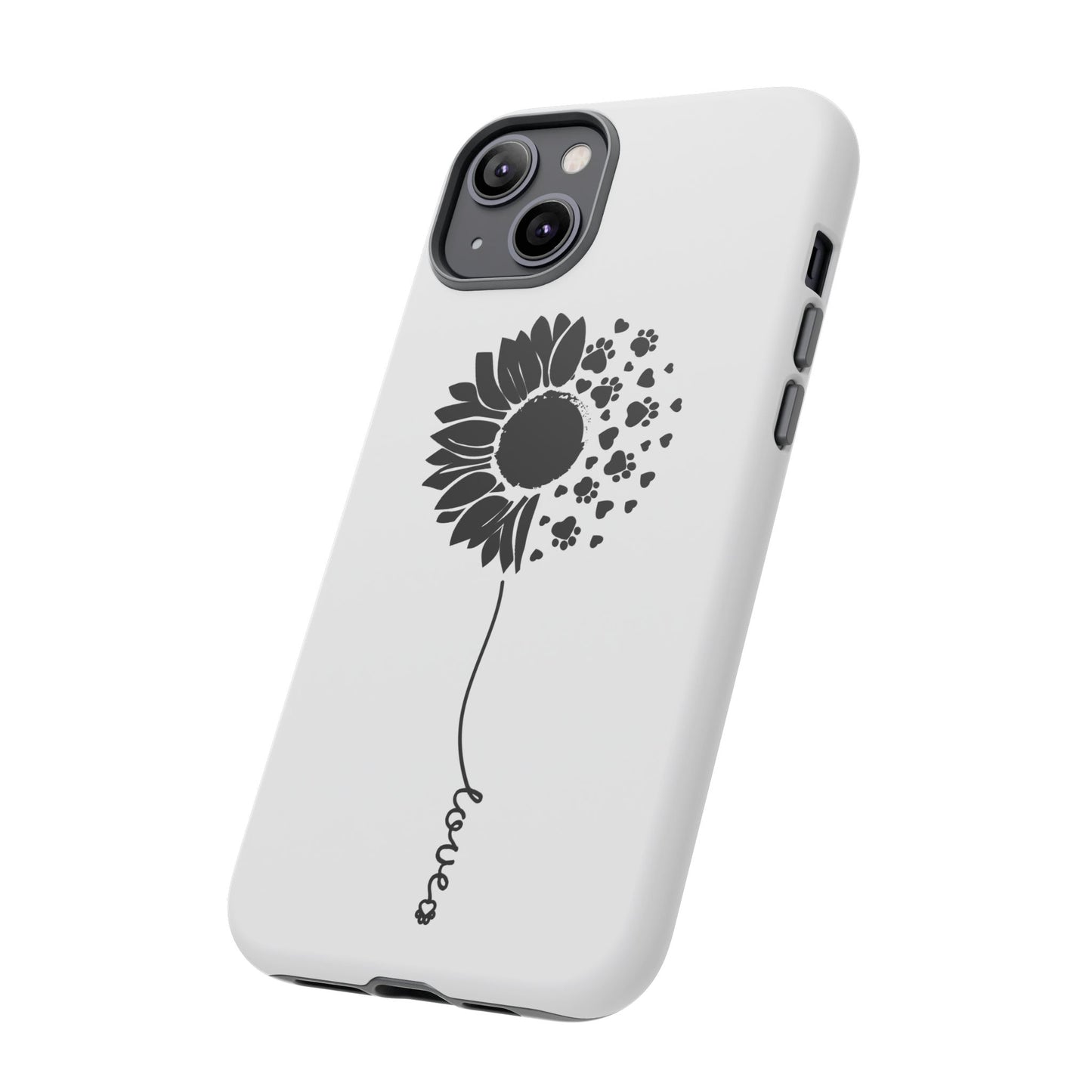 Phone Case Sunflower Paw Love Collection