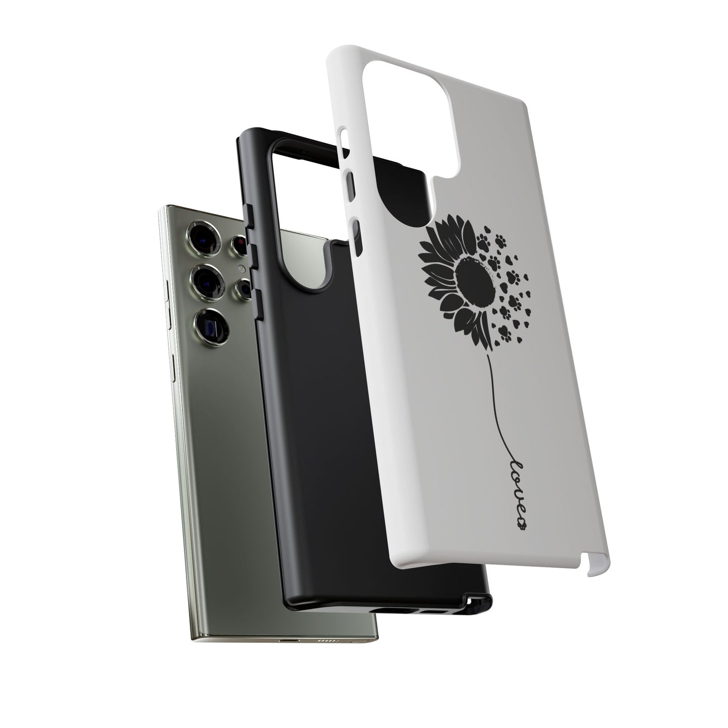 Phone Case Sunflower Paw Love Collection