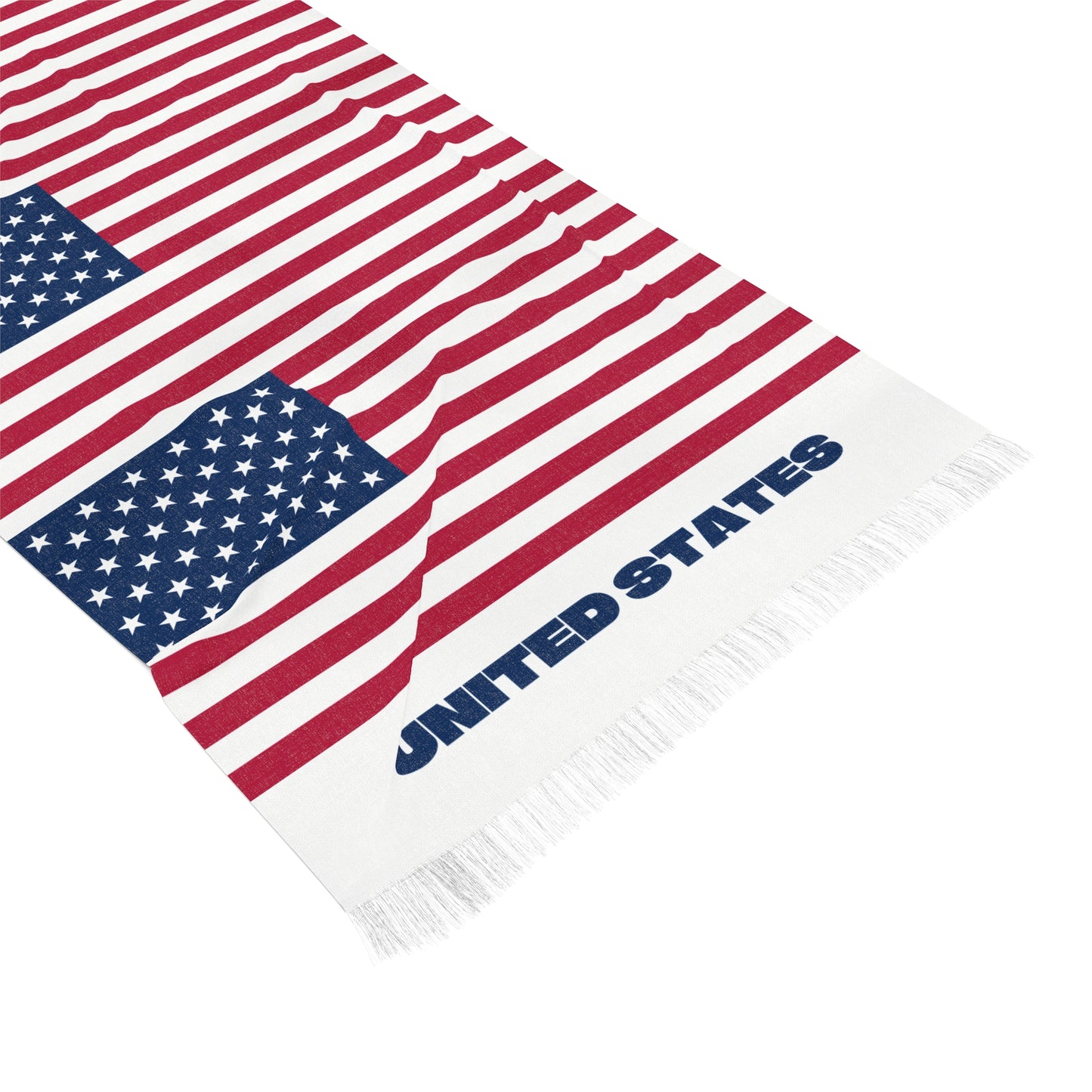 United States Soccer Scarf - United States Football Supporter Scarf with Flag (2026)
