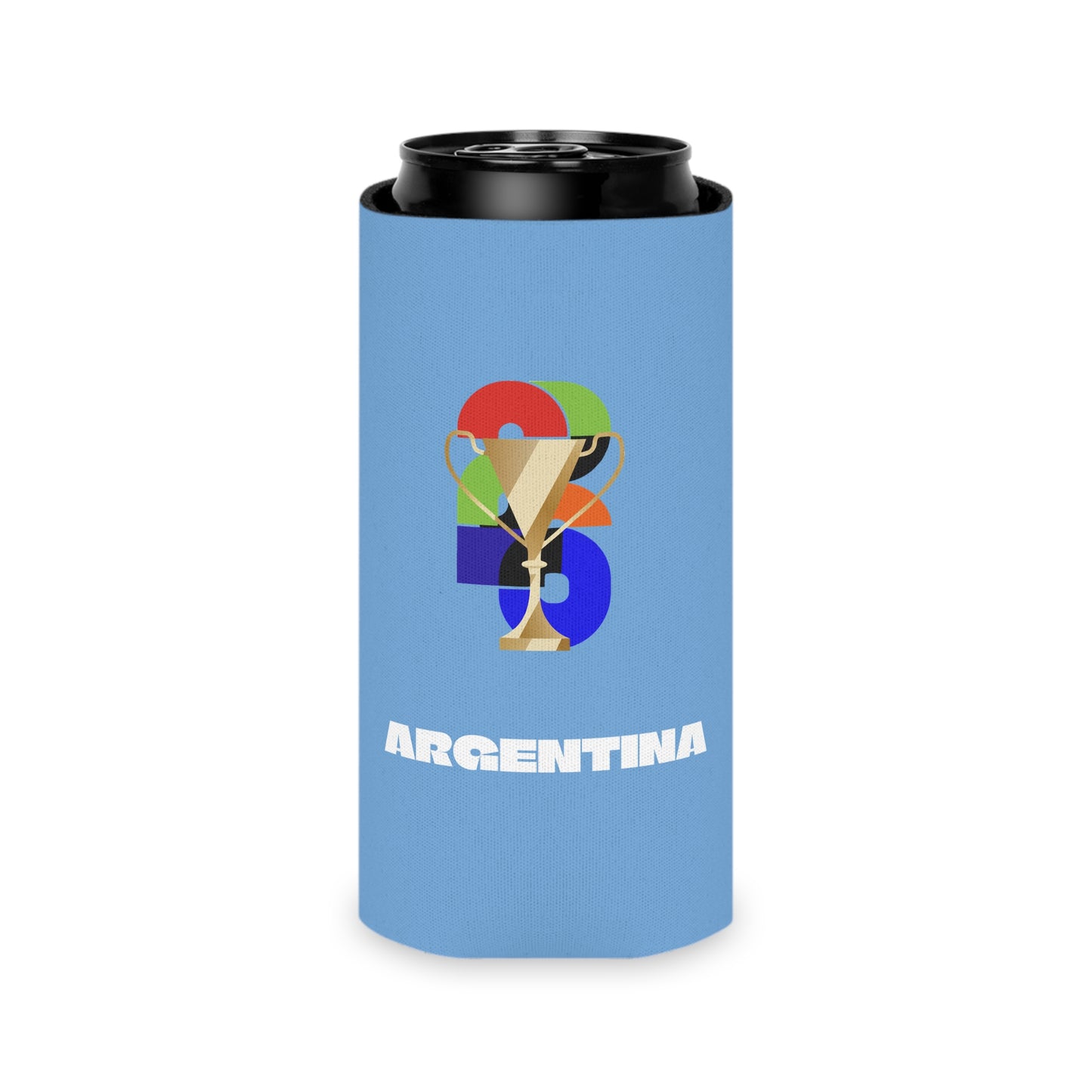 Argentina Soccer Can Cooler - Argentina Football Fan Koozie for Game Day (2026)