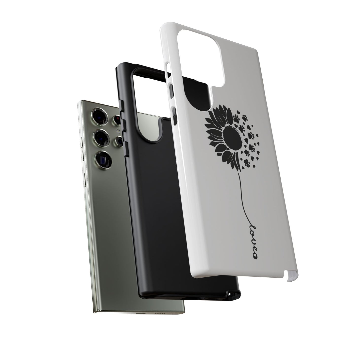 Phone Case Sunflower Paw Love Collection
