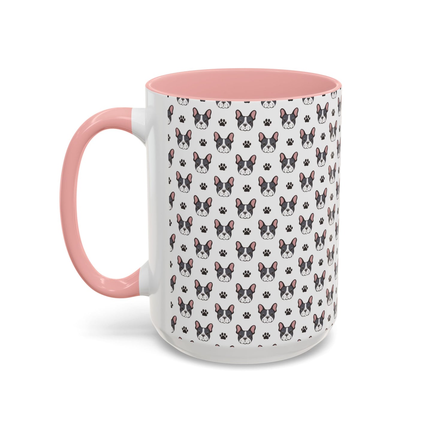 Cute French Bulldog Accent Coffee Mug | Pet Lover Gift, Animal Mug, Dog Lover Coffee Cup, Gift for Dog Owners, Frenchie Design