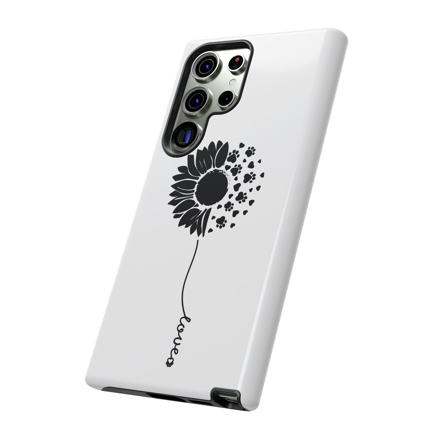 Phone Case Sunflower Paw Love Collection