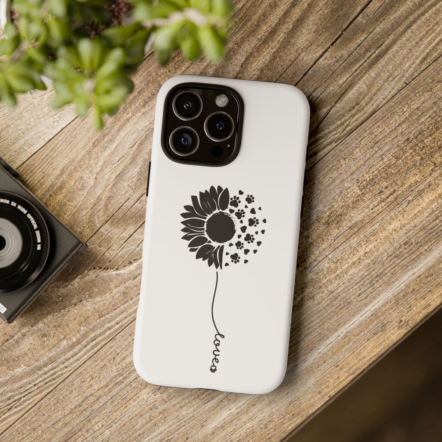 Phone Case Sunflower Paw Love Collection