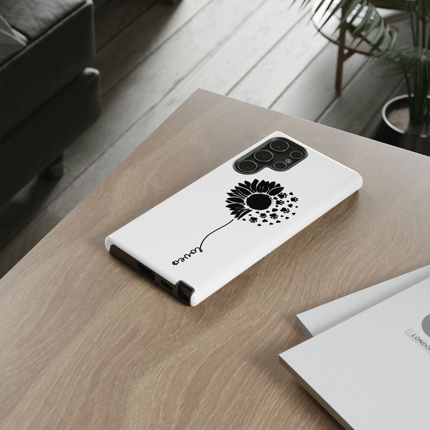 Phone Case Sunflower Paw Love Collection