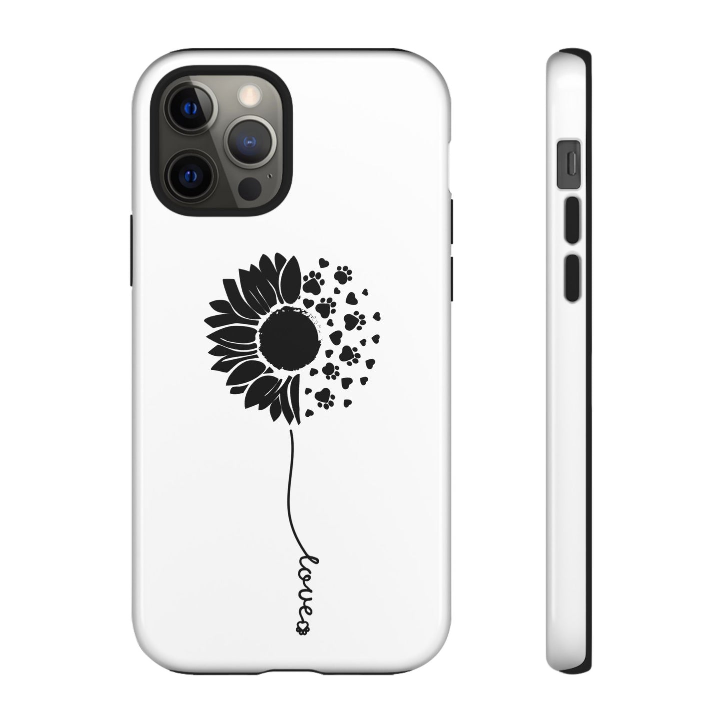 Phone Case Sunflower Paw Love Collection