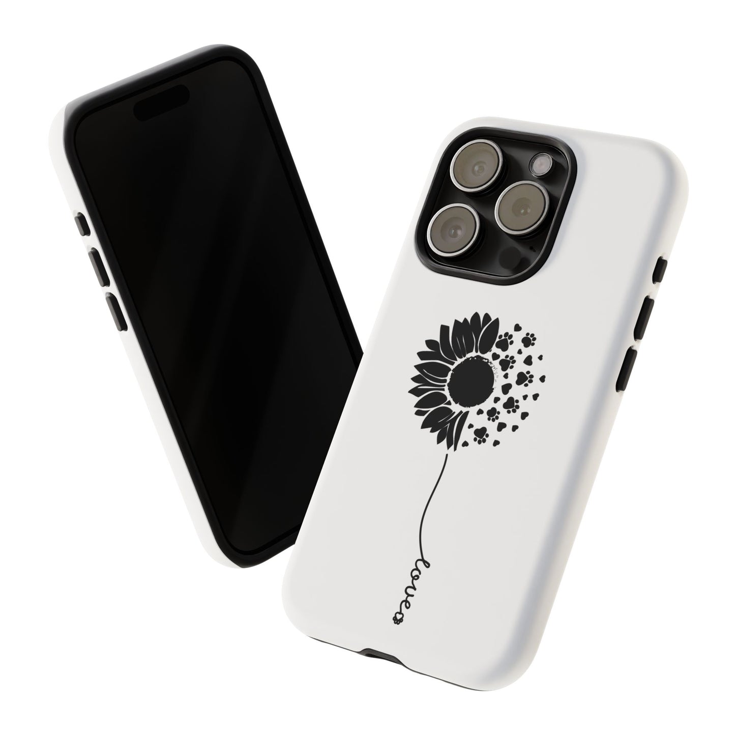 Phone Case Sunflower Paw Love Collection