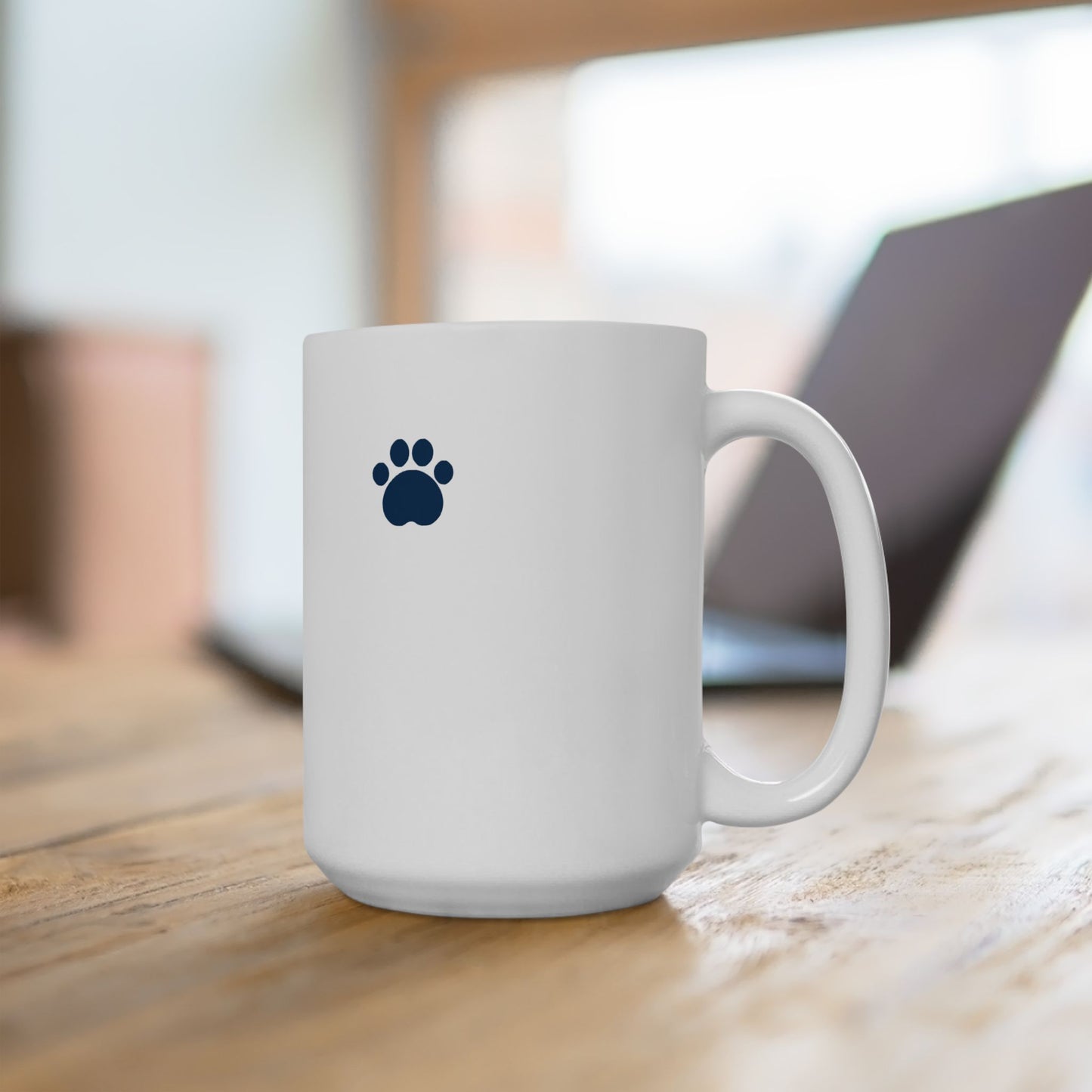 Ceramic Mug, Funny Pet Lover Gift, Dog Dad Coffee Cup, 11oz/15oz