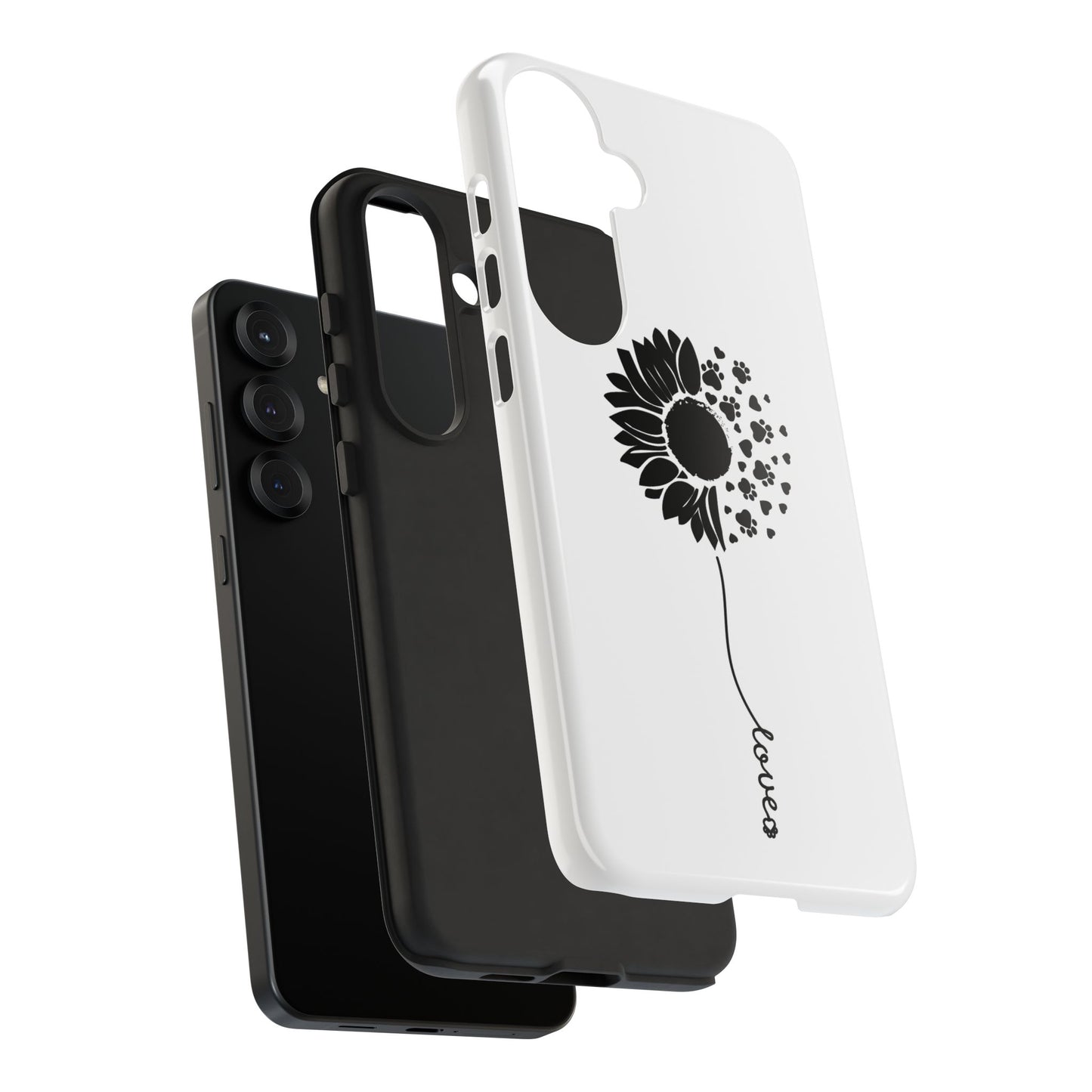 Phone Case Sunflower Paw Love Collection