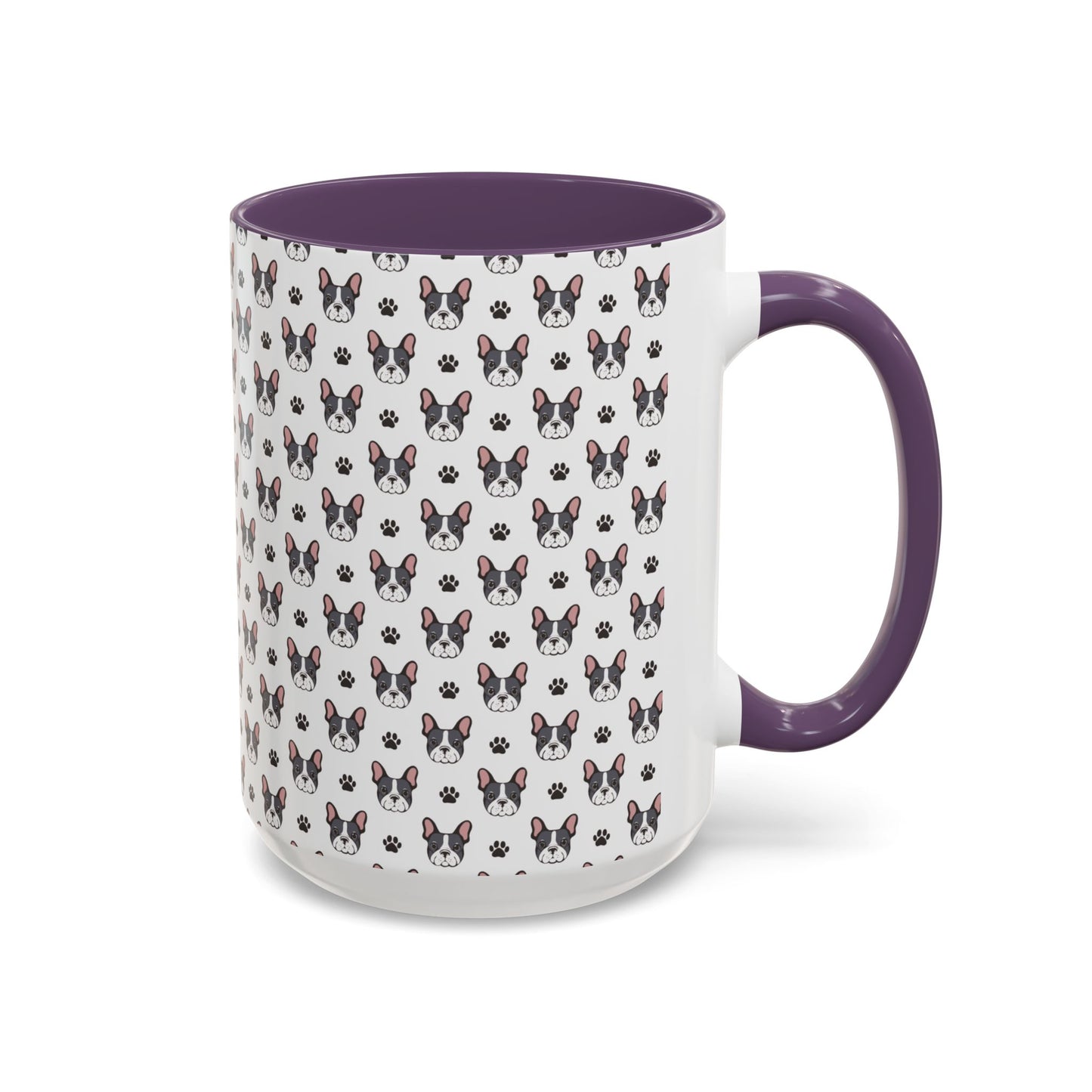 Cute French Bulldog Accent Coffee Mug | Pet Lover Gift, Animal Mug, Dog Lover Coffee Cup, Gift for Dog Owners, Frenchie Design
