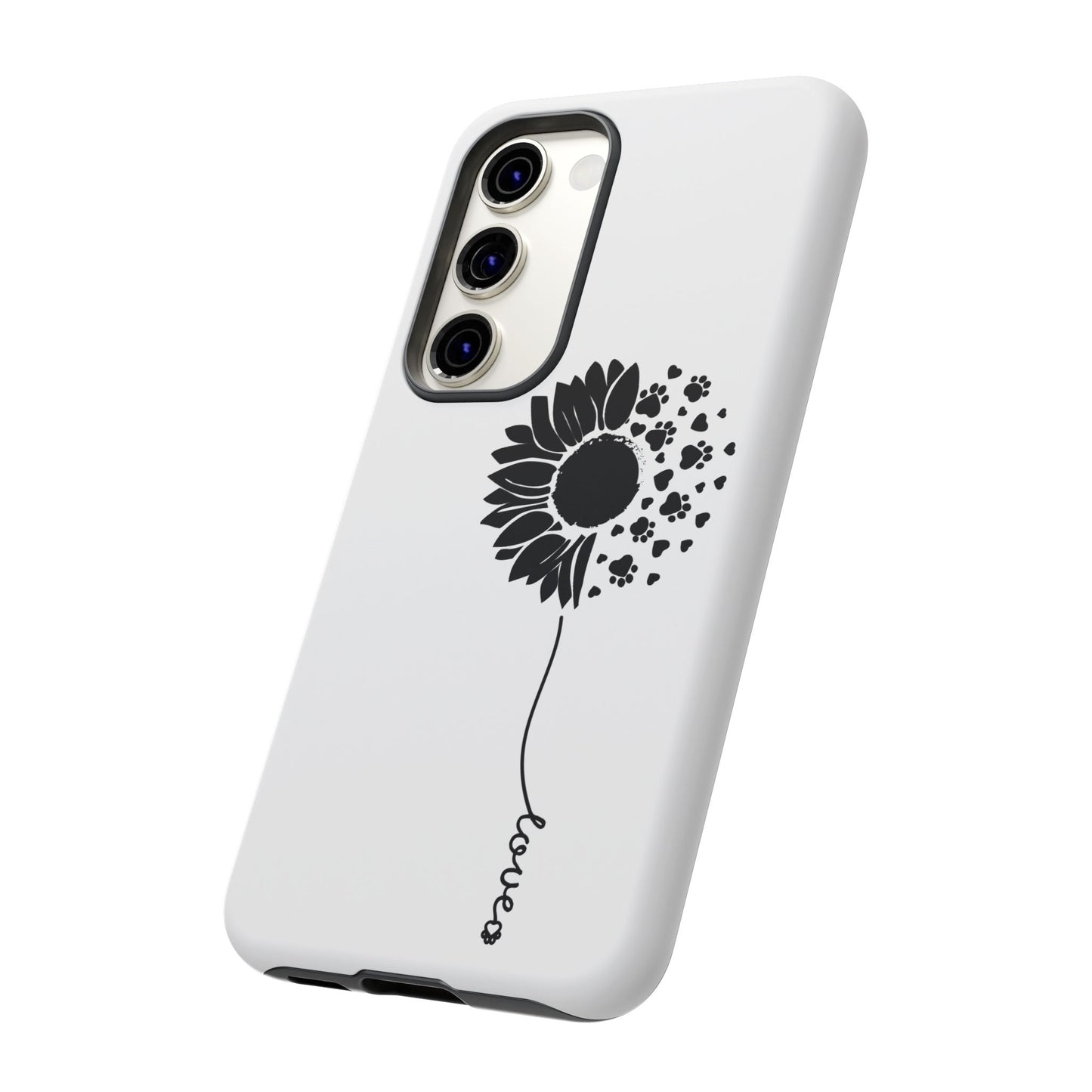 Phone Case Sunflower Paw Love Collection