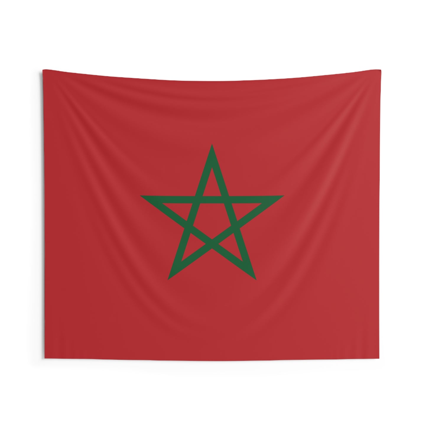 Morocco Soccer Tapestry - Morocco Flag Wall Banner for Game Day (2026)