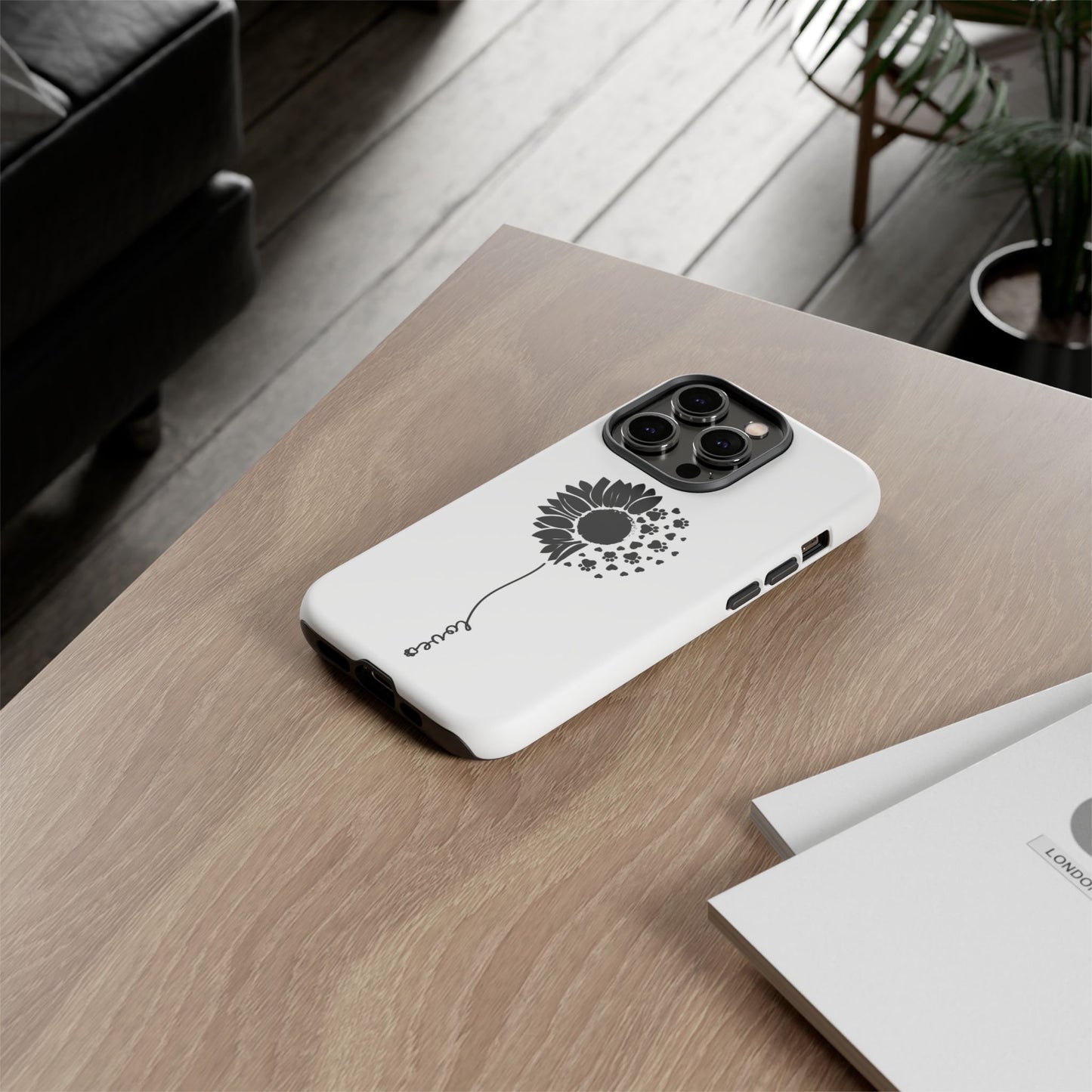 Phone Case Sunflower Paw Love Collection