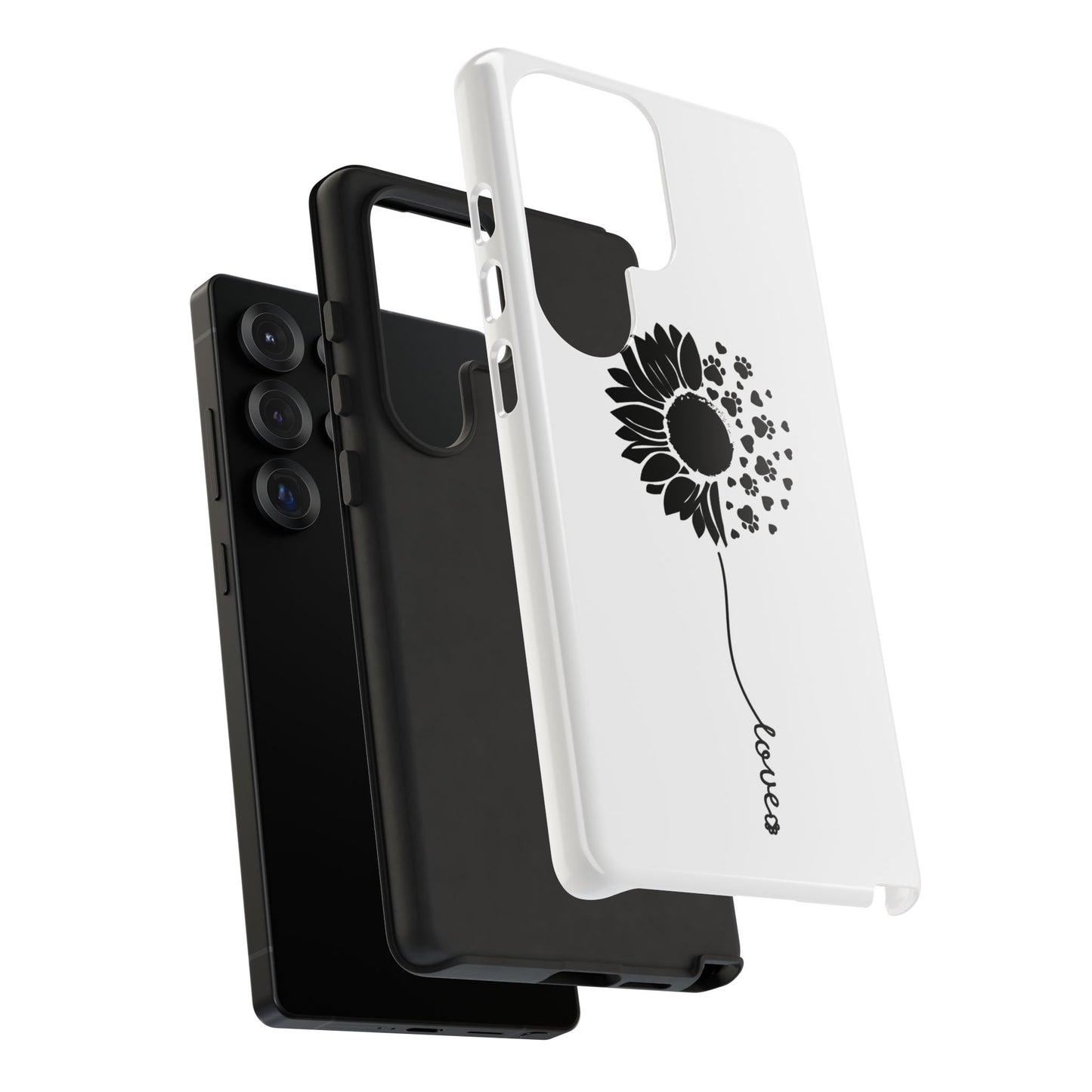 Phone Case Sunflower Paw Love Collection